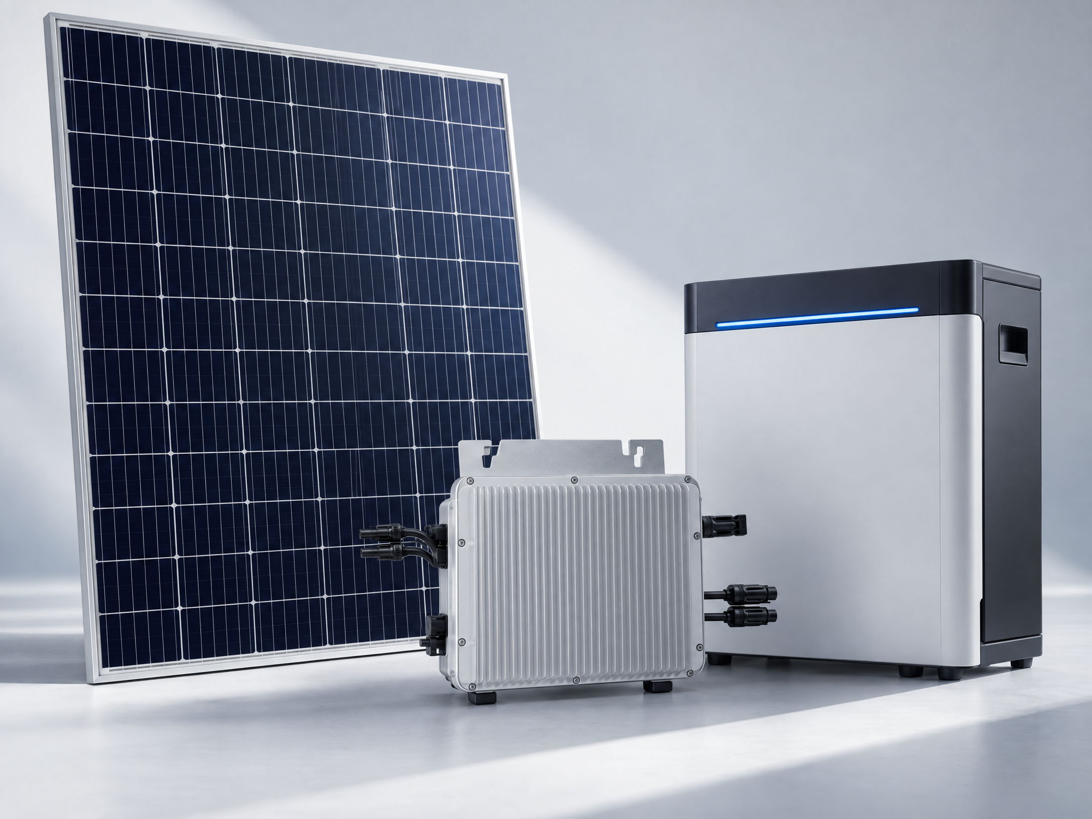 Paneles solares en techo, imagen conceptual de la categoría
